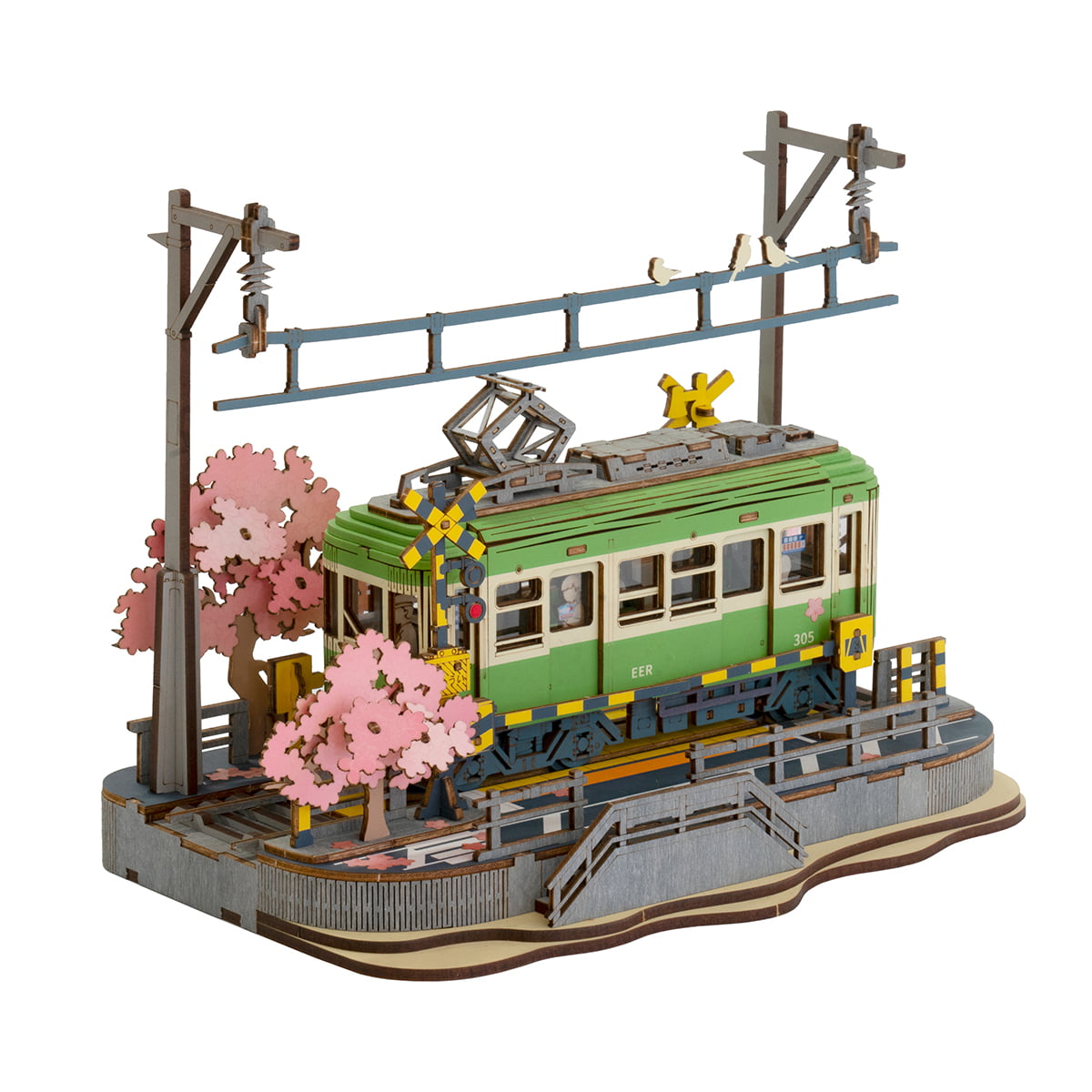 Rolife 3D Wooden Puzzle- Sakura Journey TGS02 gallery image 2