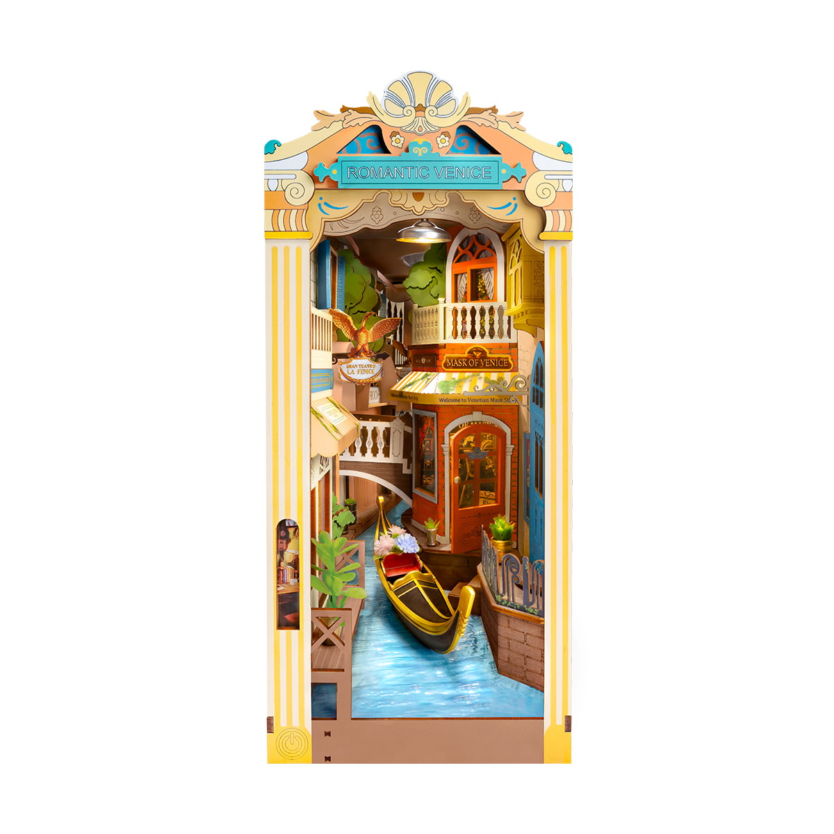 Rolife DIY Book Nook Kit - Romantic Venice TGB08 gallery image 2