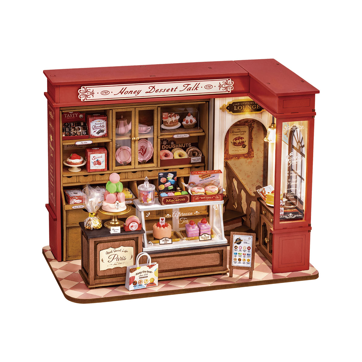 Rolife DIY Miniature House - Honey Dessert Talk DG168 alternate product view