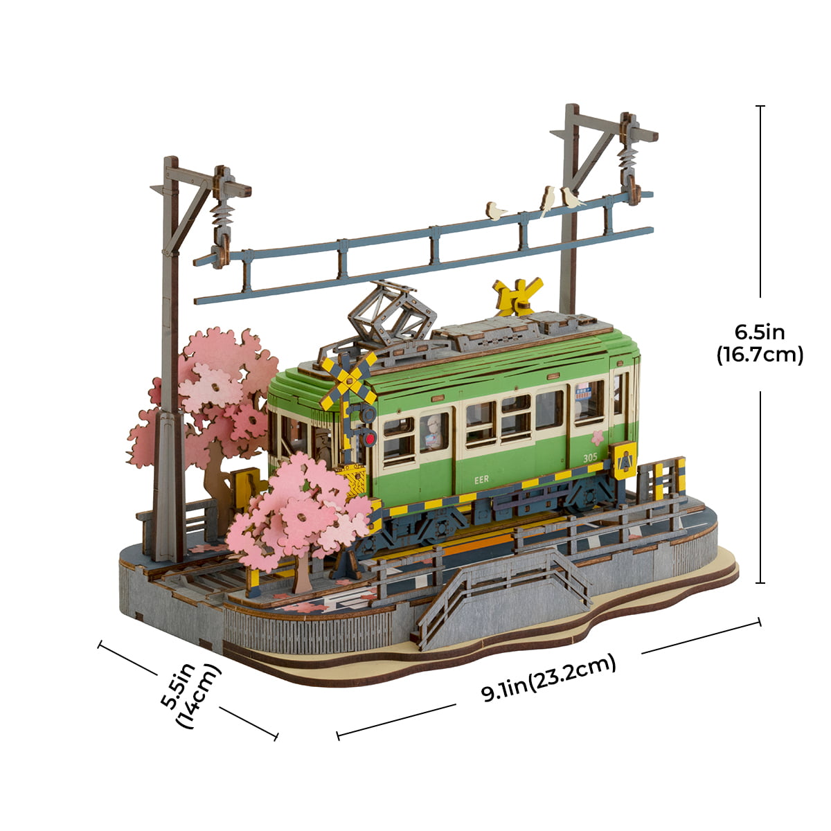 Rolife 3D Holzpuzzle - Sakura Reise TGS02 Galeriebild 7