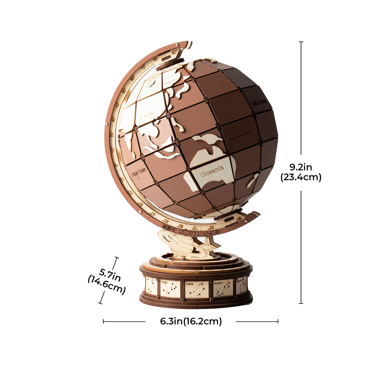 Rolife 3D Houten Puzzel - Wereldwonderen TGM01 galerij afbeelding 7