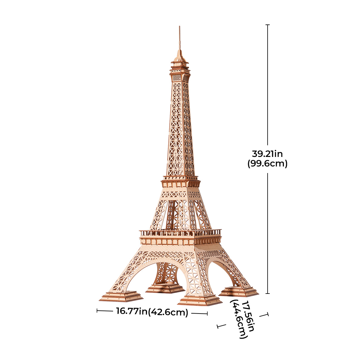 Rolife 3D Wooden Puzzle - Tour Eiffel Plus TGC02 image de galerie 5
