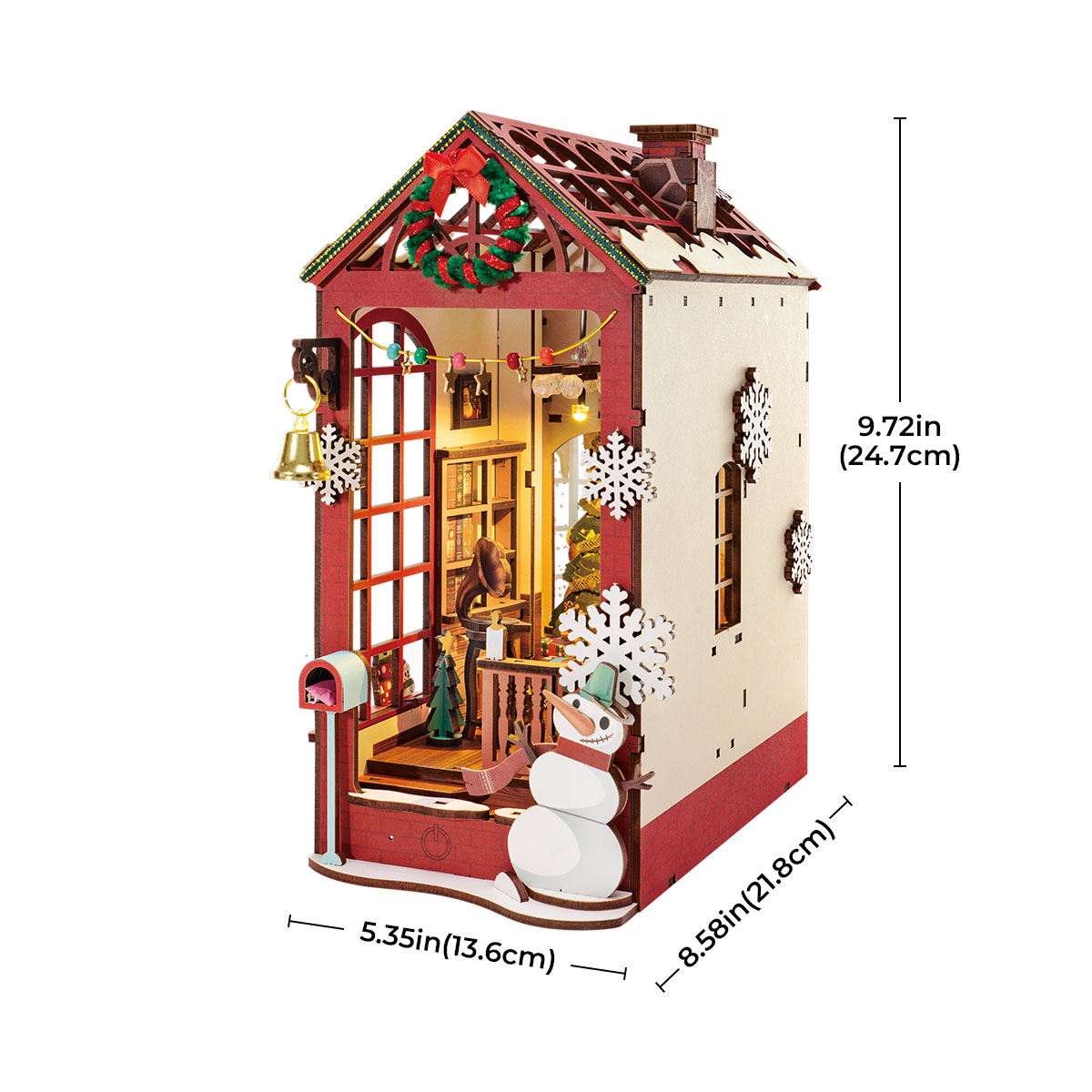 Rolife DIY Buchnische Kit - Weihnachts-Innenraumszene TGC07 Galeriebild 7
