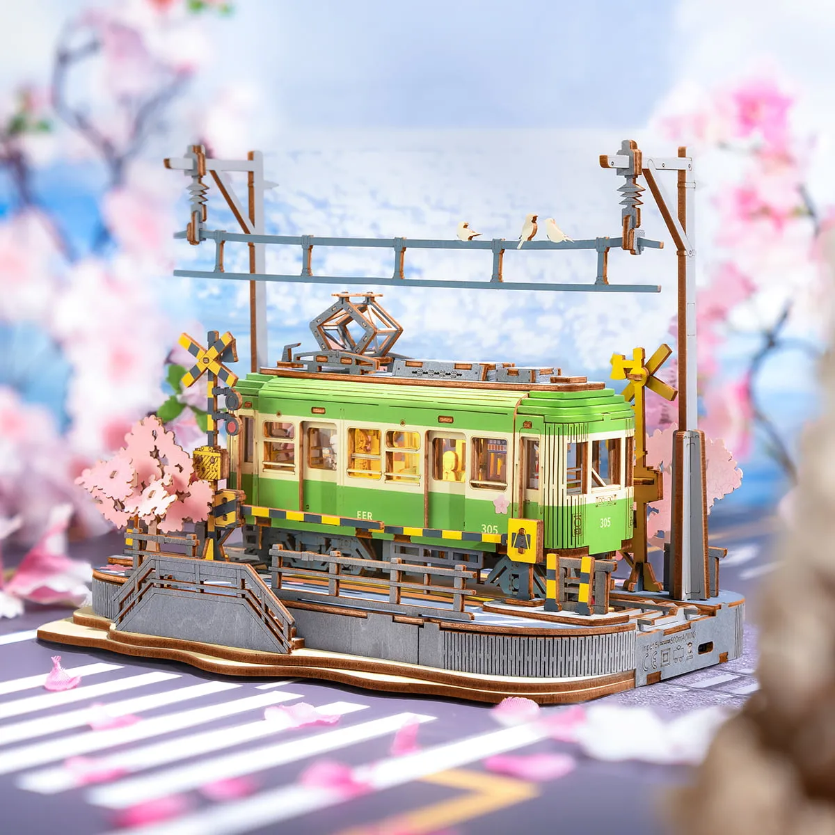 Rolife 3D Holzpuzzle - Sakura Journey TGS02 Galeriebild 4
