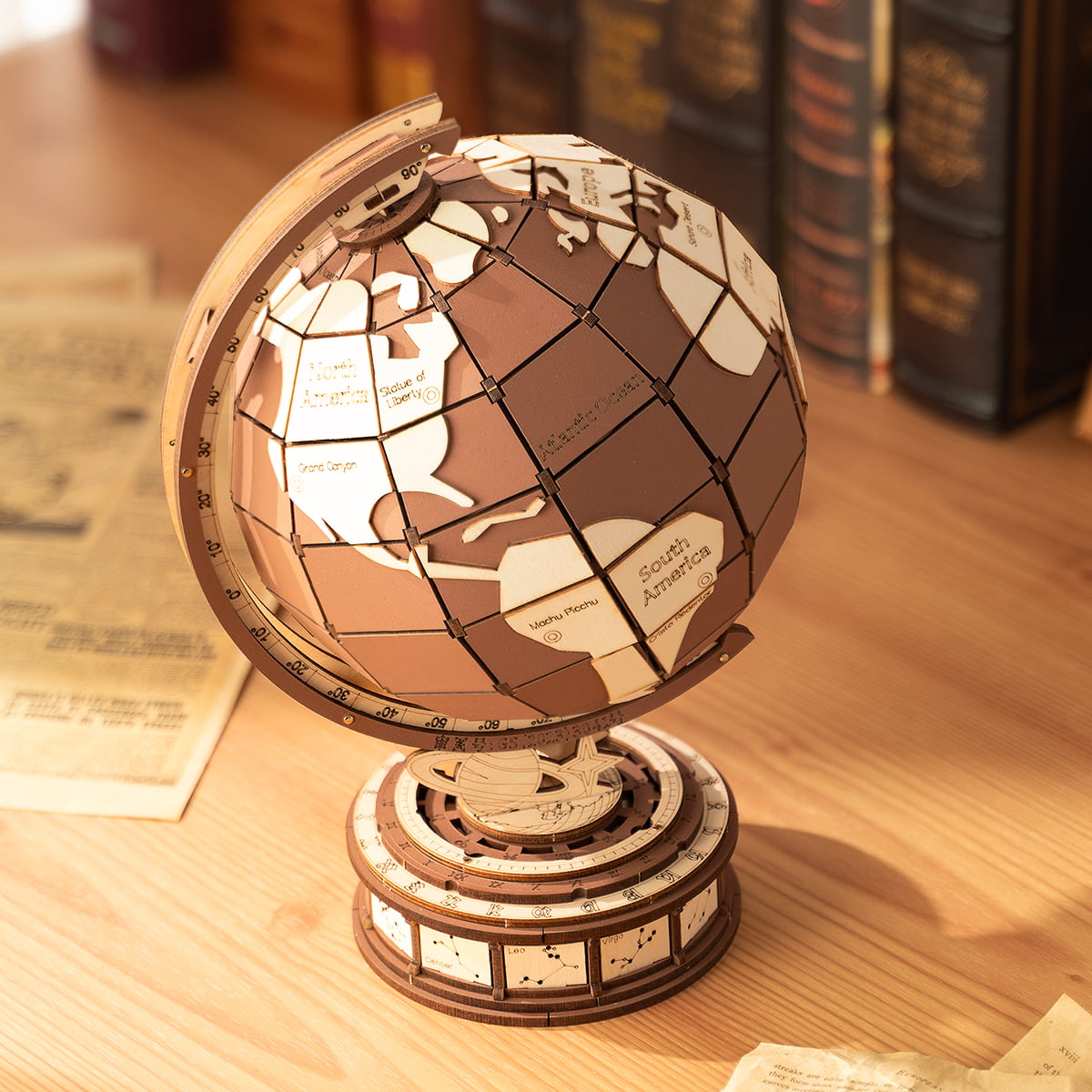 Rolife 3D Houten Puzzel - Wereldwonderen TGM01 galerij afbeelding 3