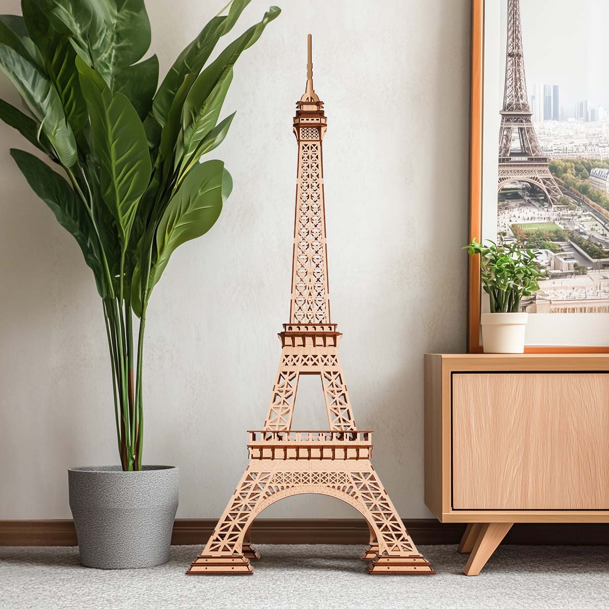 Rolife 3D Holzpuzzle - Eiffelturm Plus TGC02 Galerie Bild 1