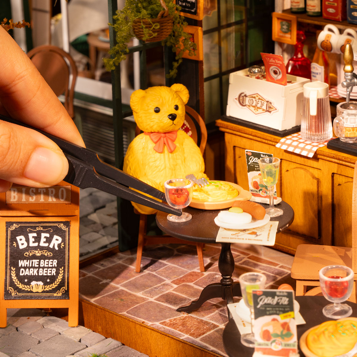 Rolife DIY Miniature House - Tipsy Restaurant DG167 galerij afbeelding 4