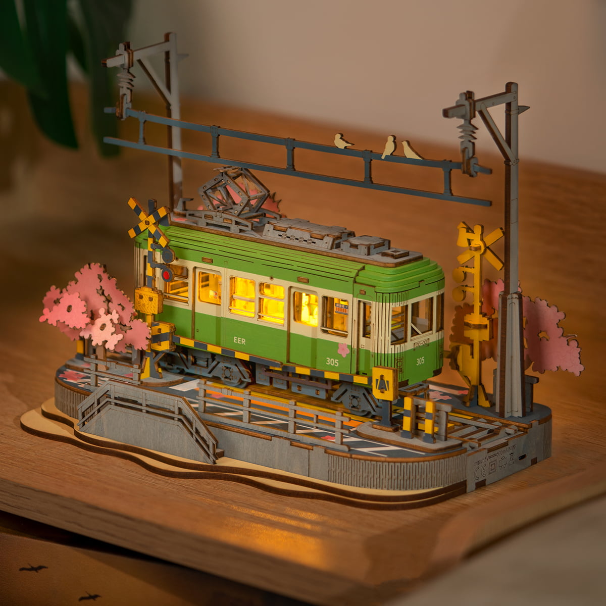 Rolife 3D Holzpuzzle - Sakura Journey TGS02 Galeriebild 3
