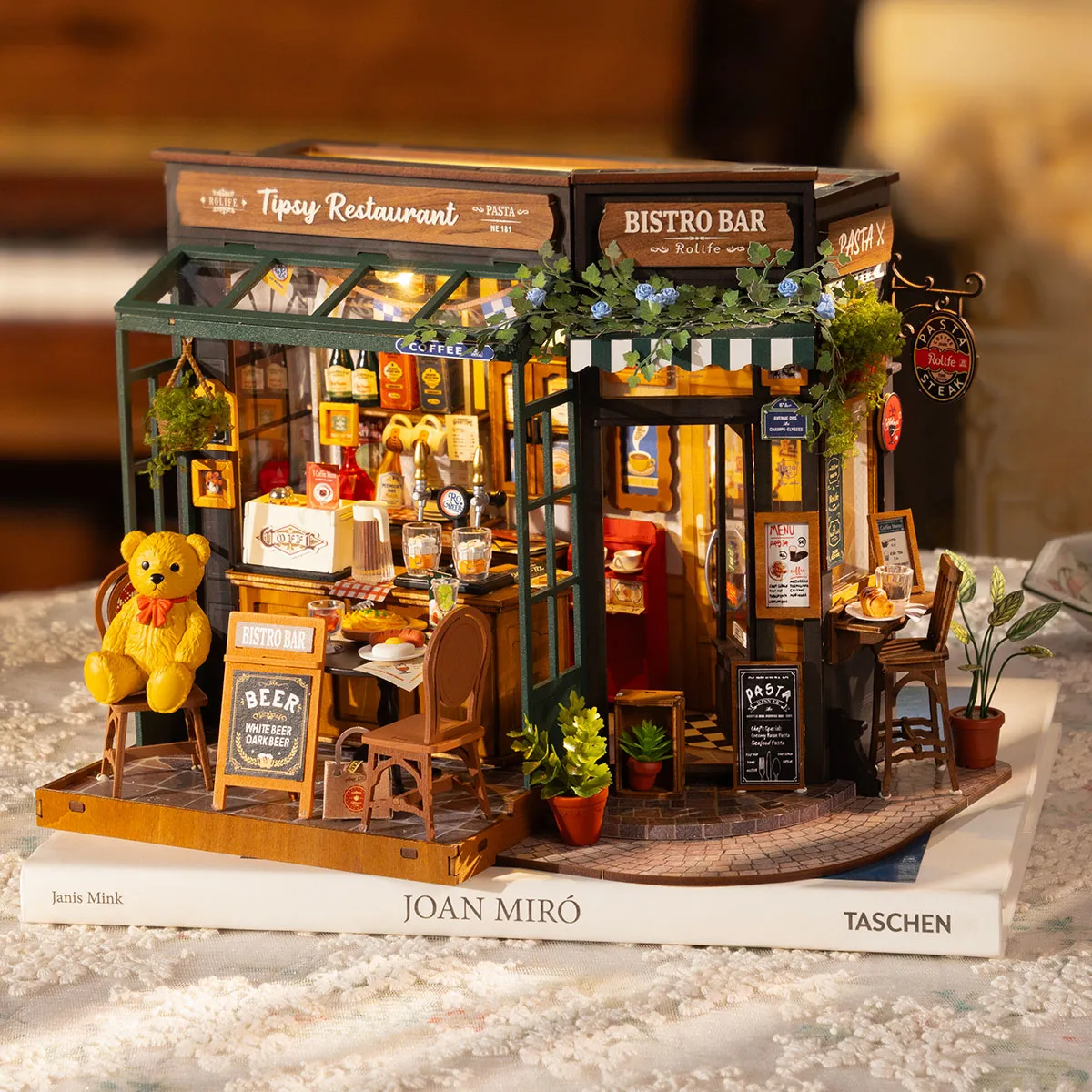 Rolife DIY Miniature House - Tipsy Restaurant DG167 galerij afbeelding 3