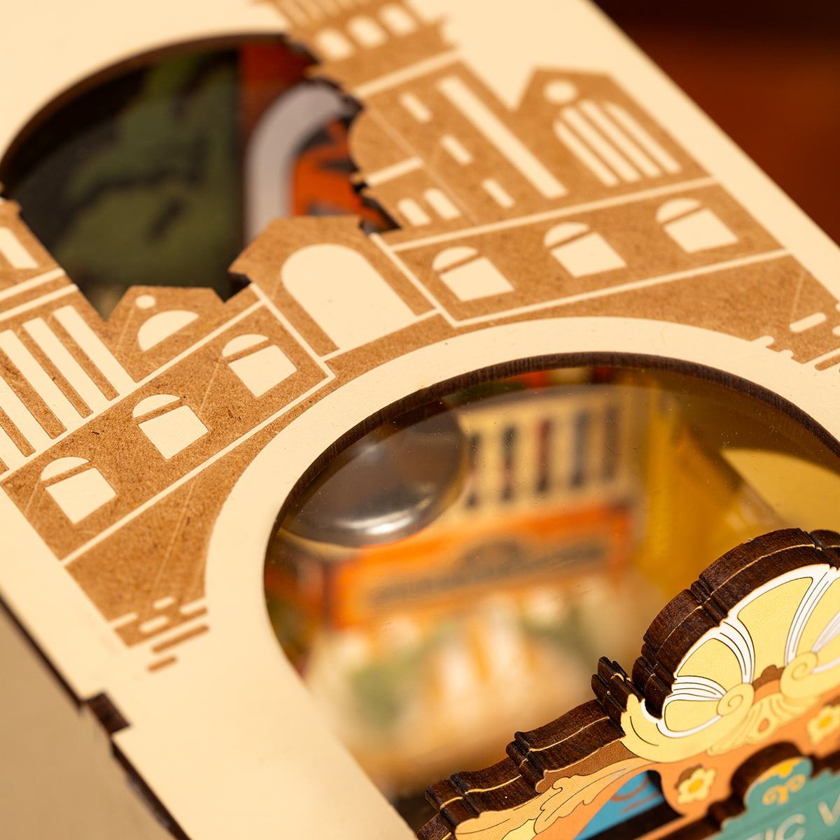 Rolife DIY Boek Nook Kit - Romantisch Venetië TGB08 galerij afbeelding 5