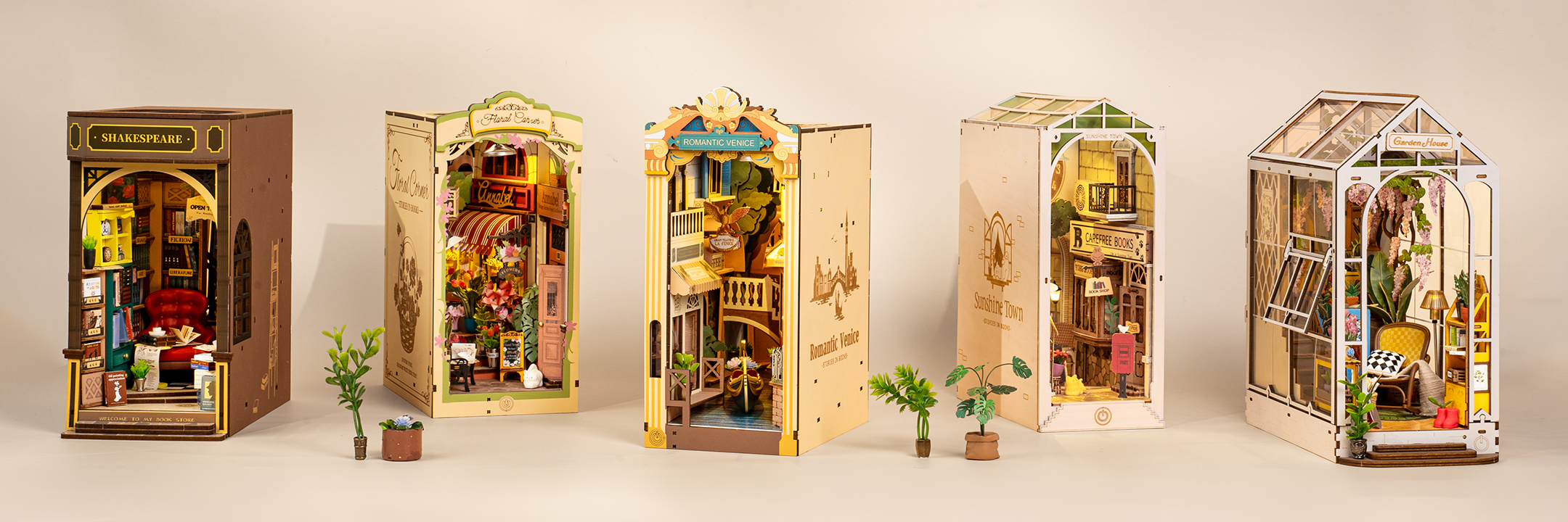 Banner für Bücherregaleinsätze