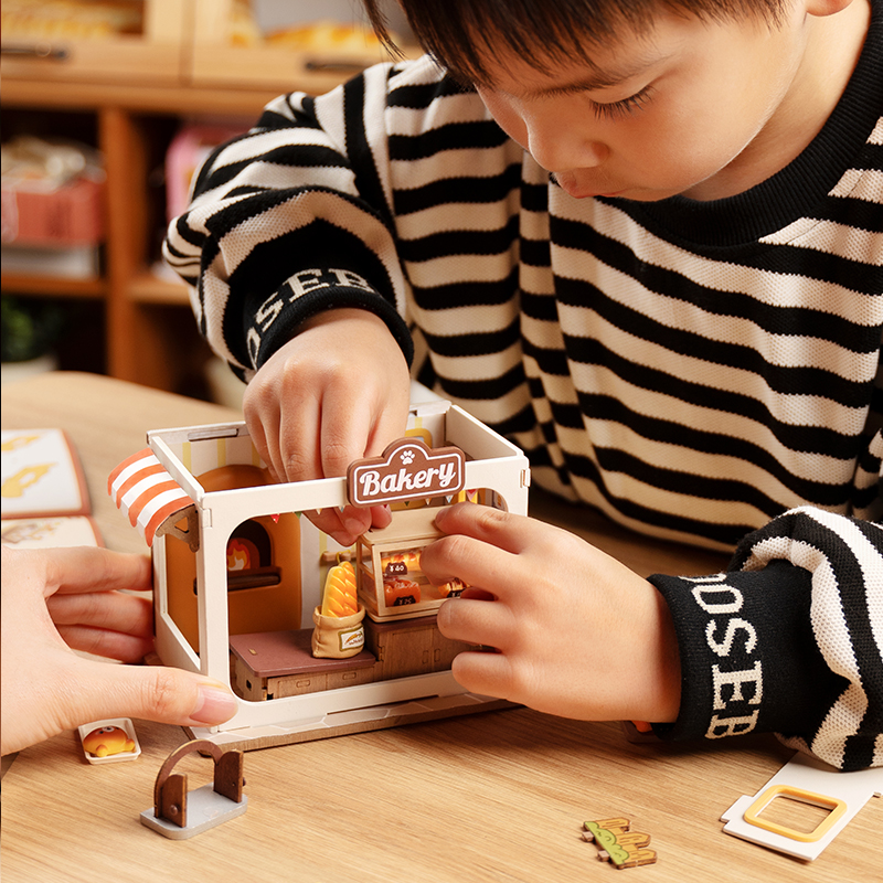 Rolife DIY Miniature House - Food Box Shop galerij afbeelding 7