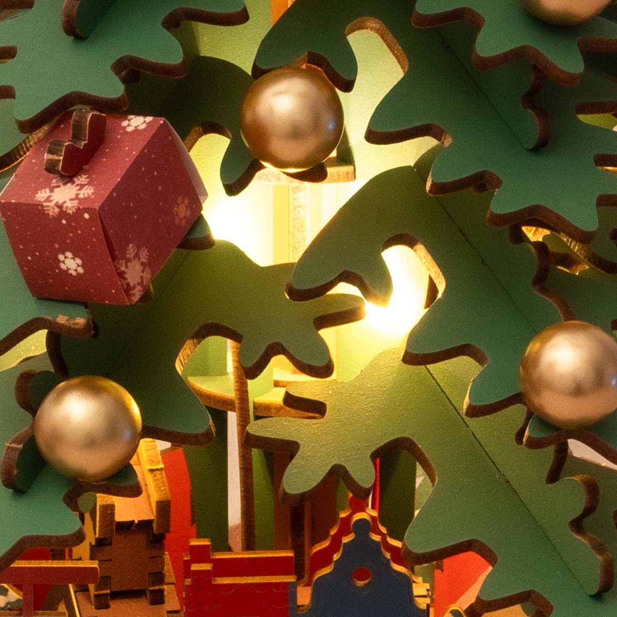 Rolife 3D Holzpuzzle - Weihnachtsmelodie Baum AMS01 Galeriebild 8