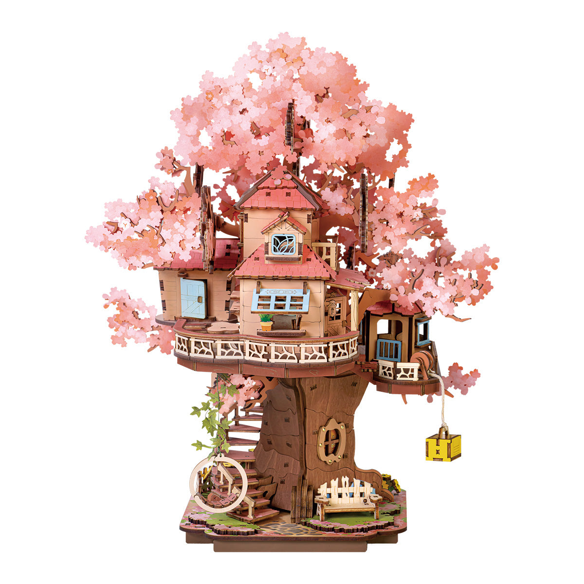 Rolife 3D Wooden Puzzle - Sakura Tree House TGS04 alternate product view