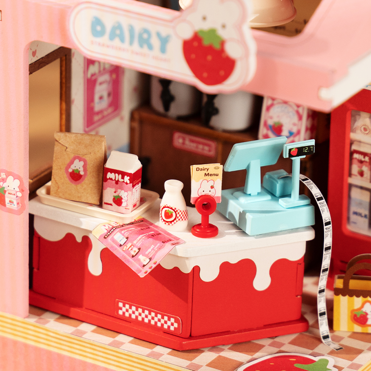 Rolife DIY Miniature House - Food Box Shop galerij afbeelding 6