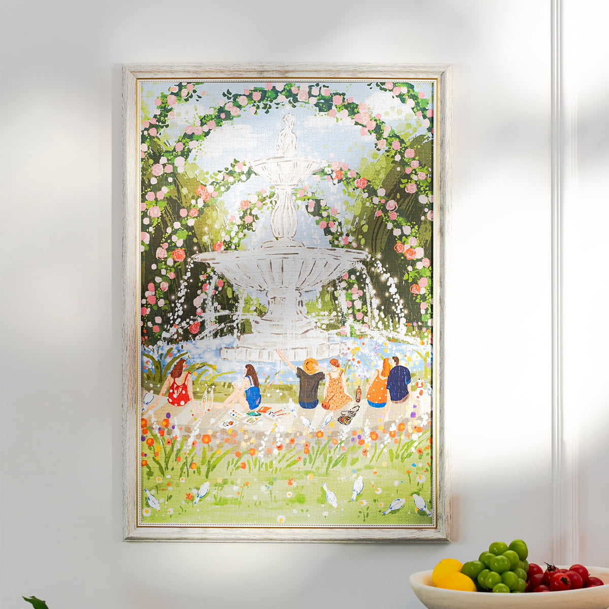 Rolife 1000 Pièces Puzzle - Fontaine de l'Après-Midi PT001 image de galerie 1