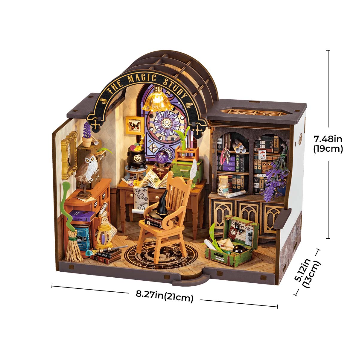 Rolife DIY Miniature House - The Magic Study DG166 galerij afbeelding 6