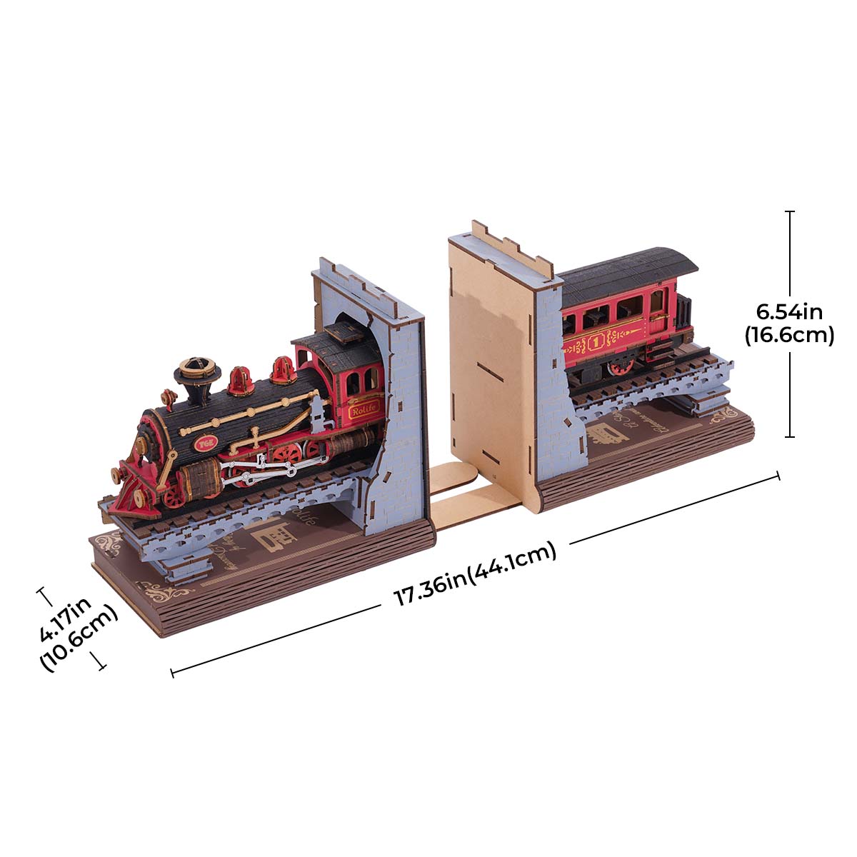 Rolife DIY Buchnische Kit - Jahrhundert Zug TGE01 Galerie Bild 6