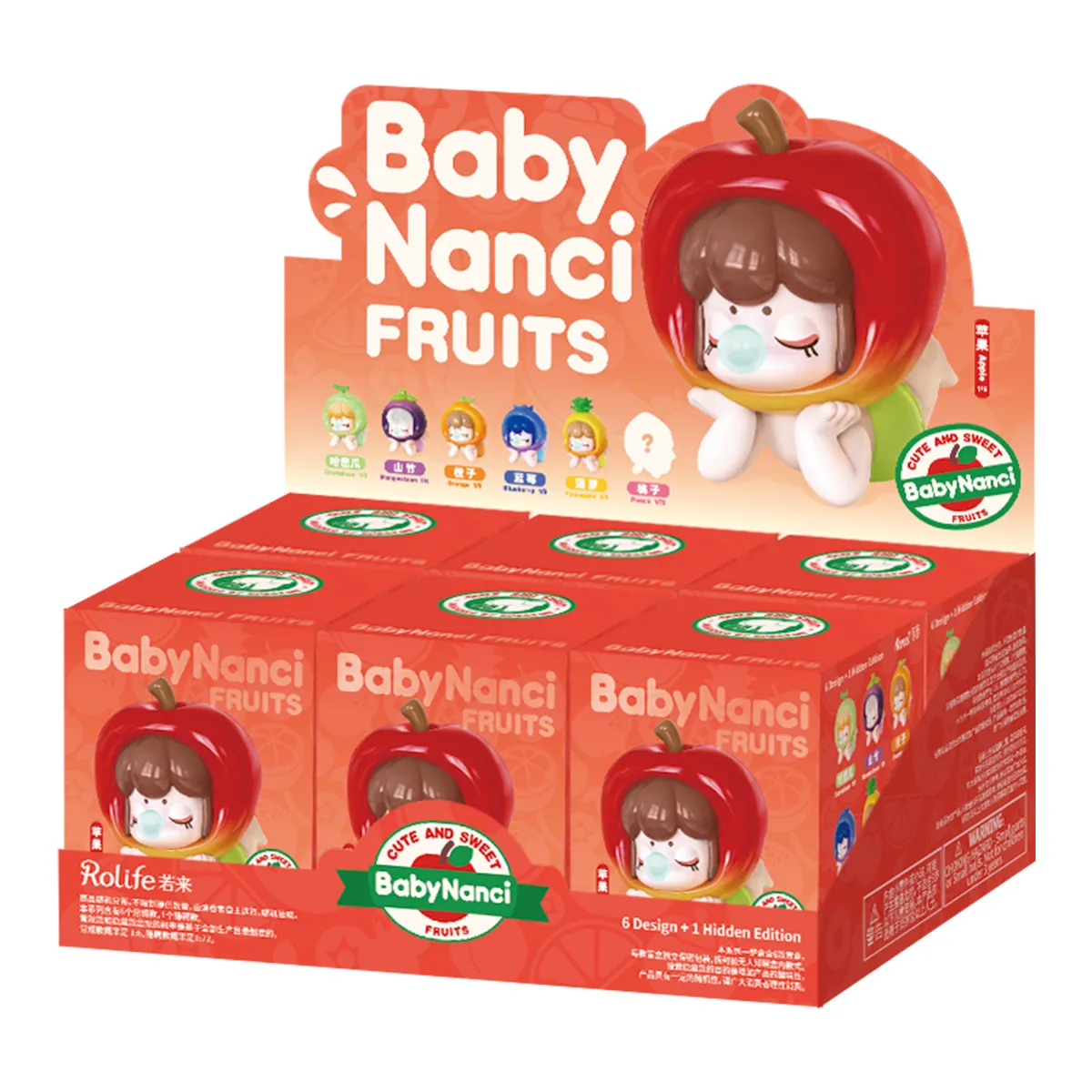 Rolife Surprise Figure Dolls - Baby Nanci Fruits NBXX galerij afbeelding 7