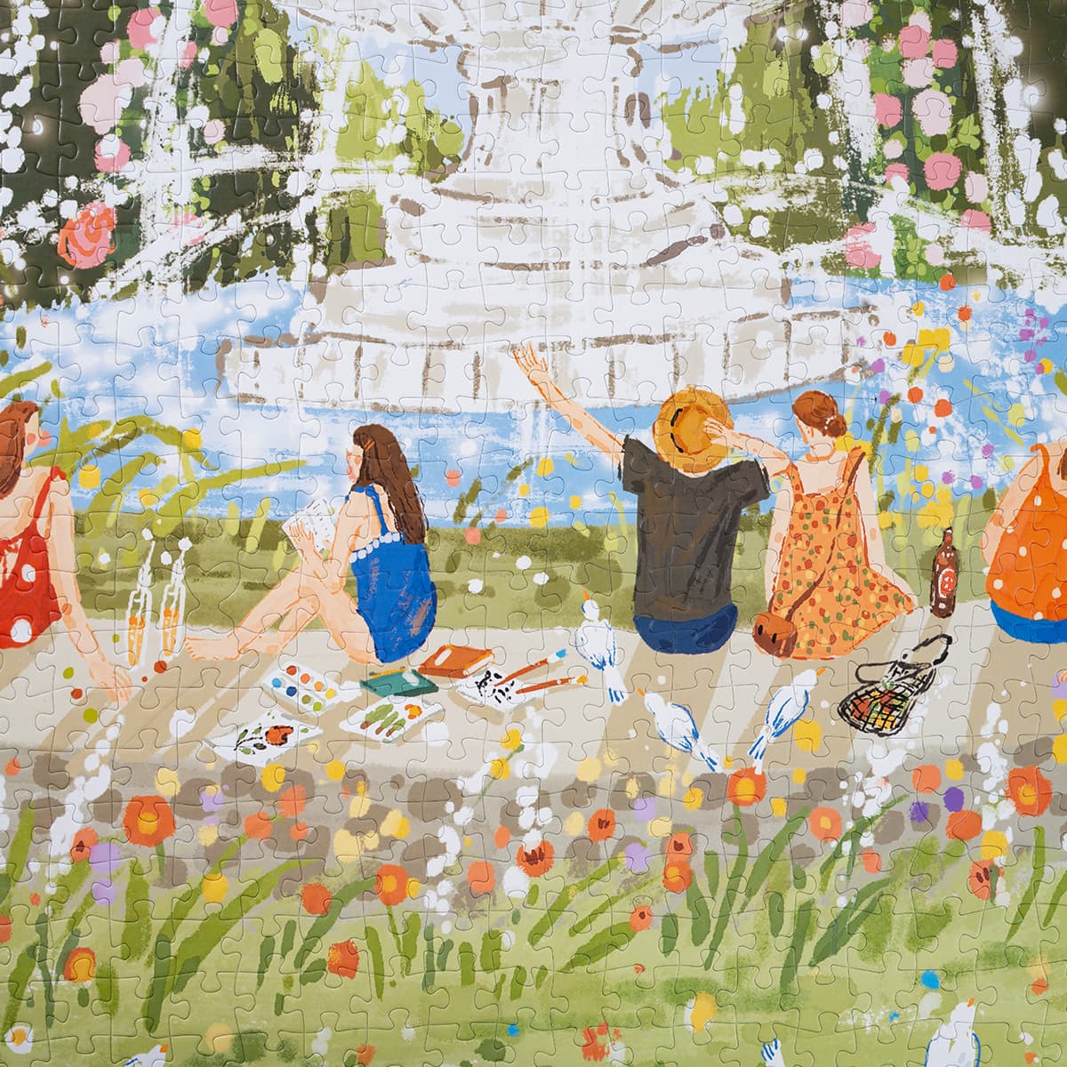 Rolife 1000 Teile Puzzle - Nachmittagsbrunnen PT001 Galeriebild 8