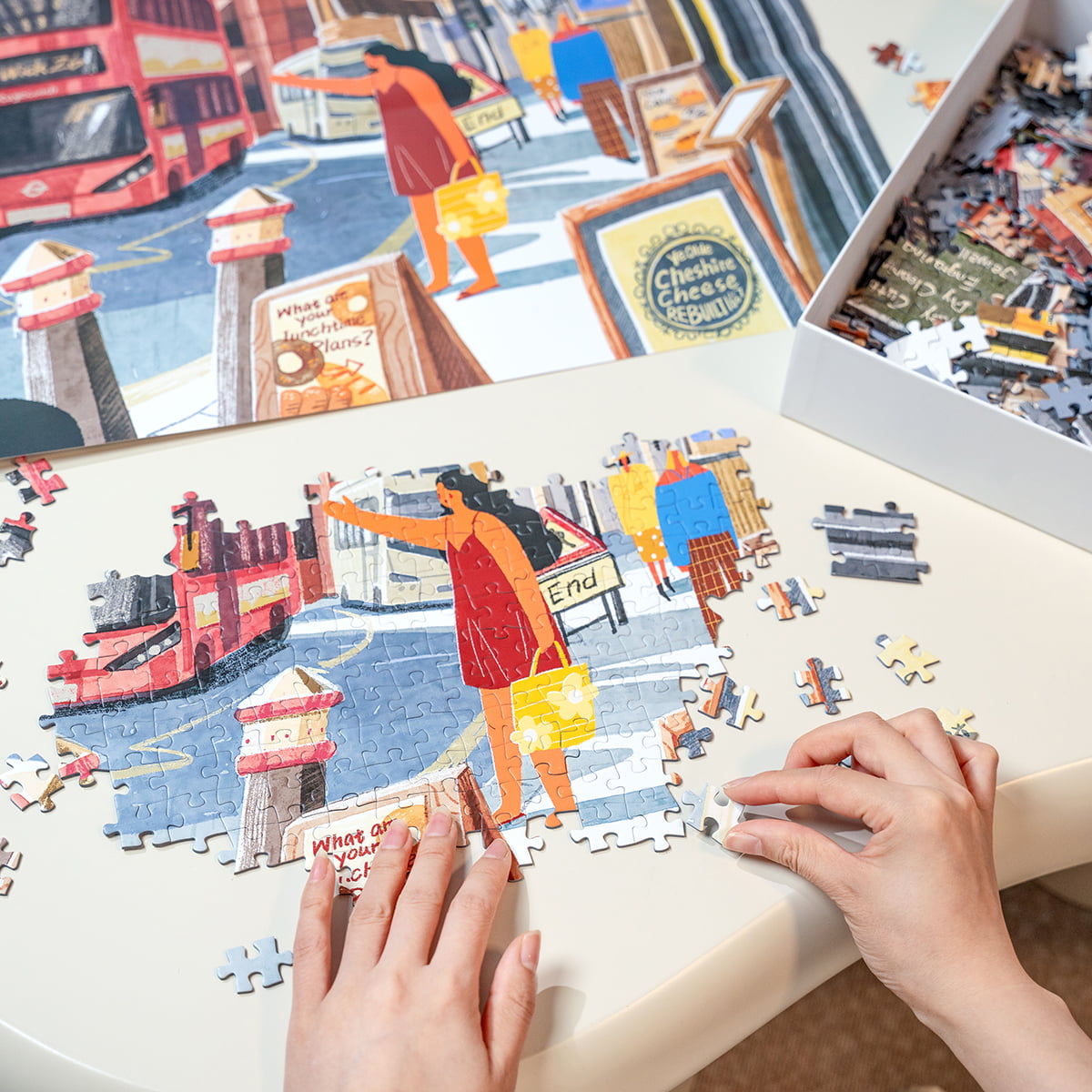 Rolife 1000 Teile Puzzle - Spaziergang in London PT003 Galeriebild 2