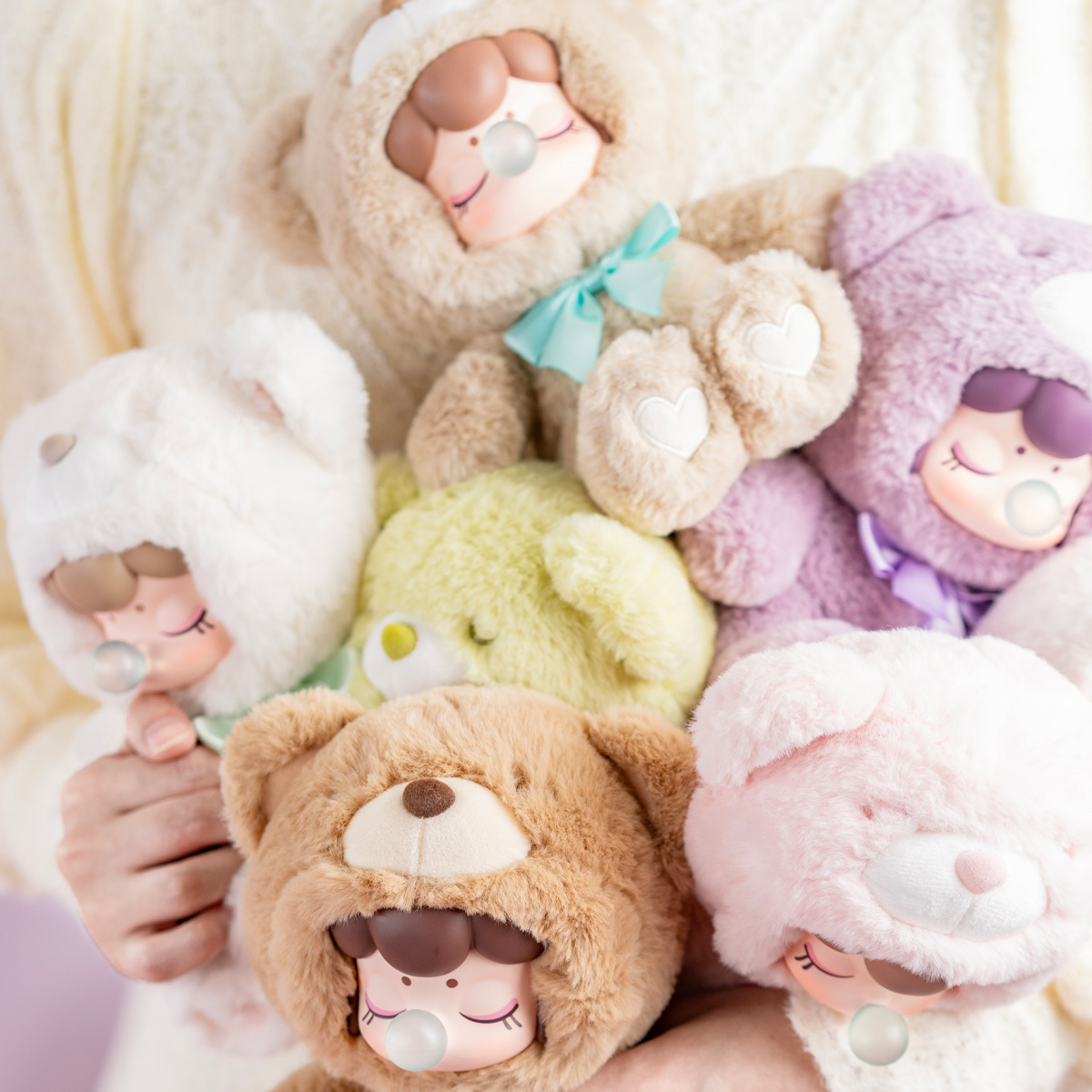 Rolife Überraschungsplüschpuppen - Nanci Bunte Schokoladen-Süßigkeitenbären MNAXX Galeriebild 8