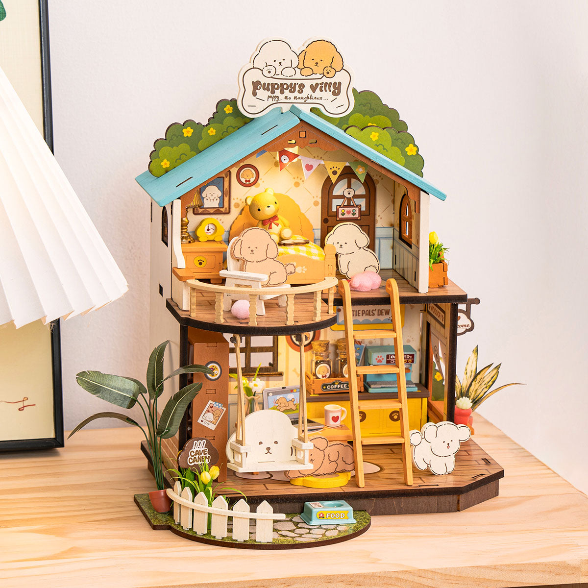 Rolife DIY Miniature House - Puppy's Cozy Villa DG169 gallery image 4