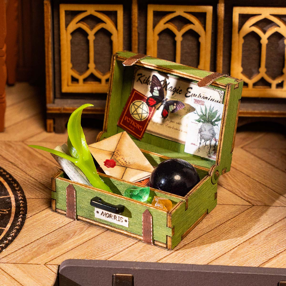 Rolife DIY Miniature House - The Magic Study DG166 galerij afbeelding 5