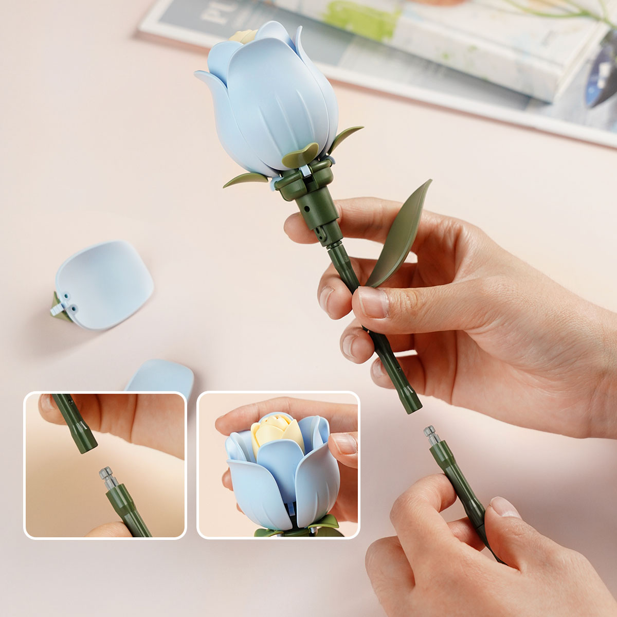 ROKR Floral Art DIY 3D-puzzel