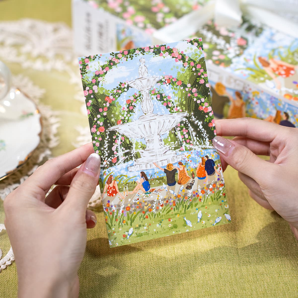 Rolife 1000 Teile Puzzle - Nachmittagsbrunnen PT001 Galeriebild 4