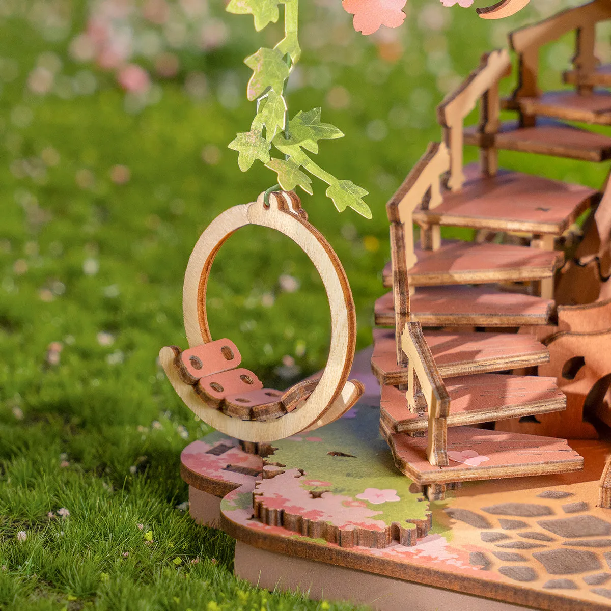 Rolife 3D Holzpuzzle - Sakura Baumhaus TGS04 Galeriebild 4