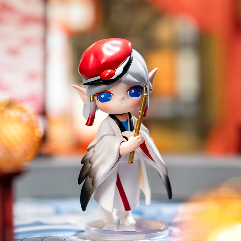 Rolife Surprise Figure Dolls - Paradise Guardians baret karakter close-up scène