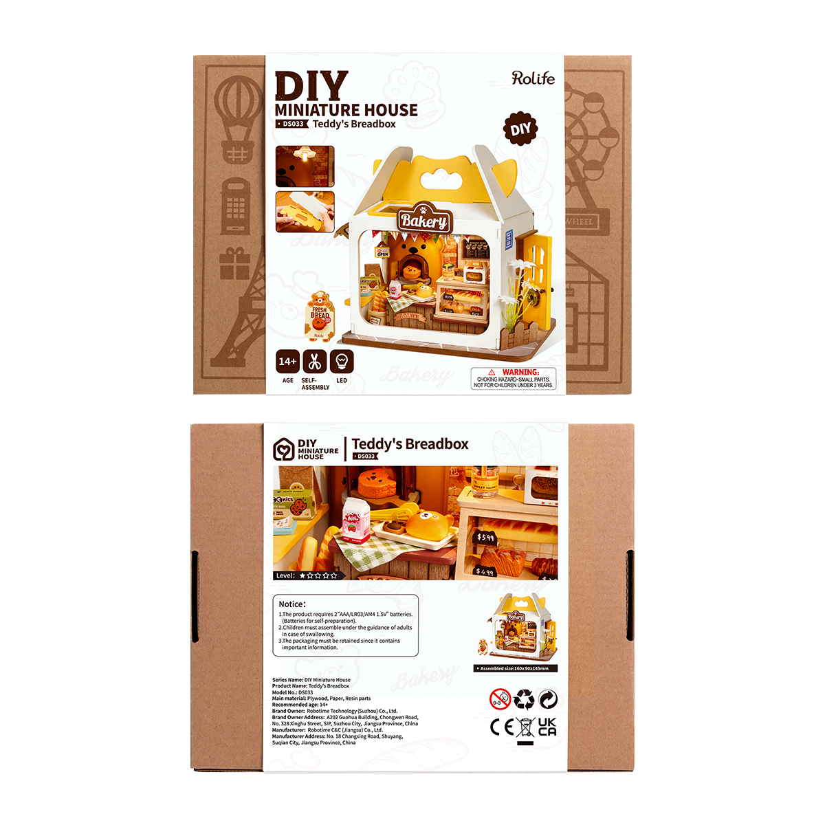 Rolife DIY Miniature House - Food Box Shop galerij afbeelding 10