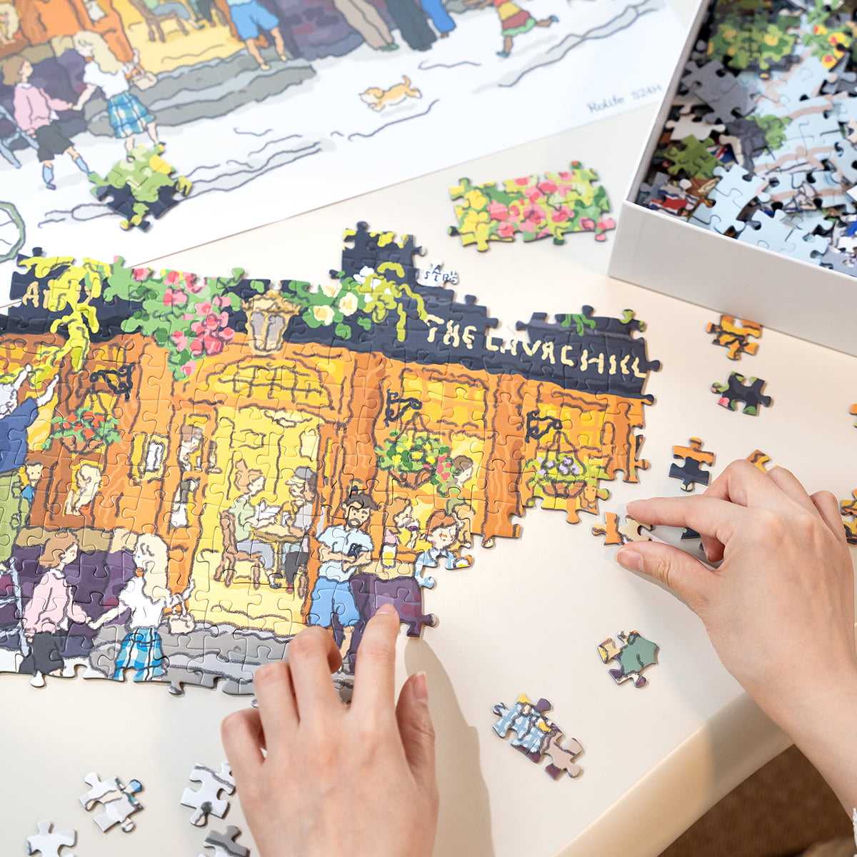 Rolife 1000 Piece Jigsaw Puzzle - Pub in London PT007 gallery image 5
