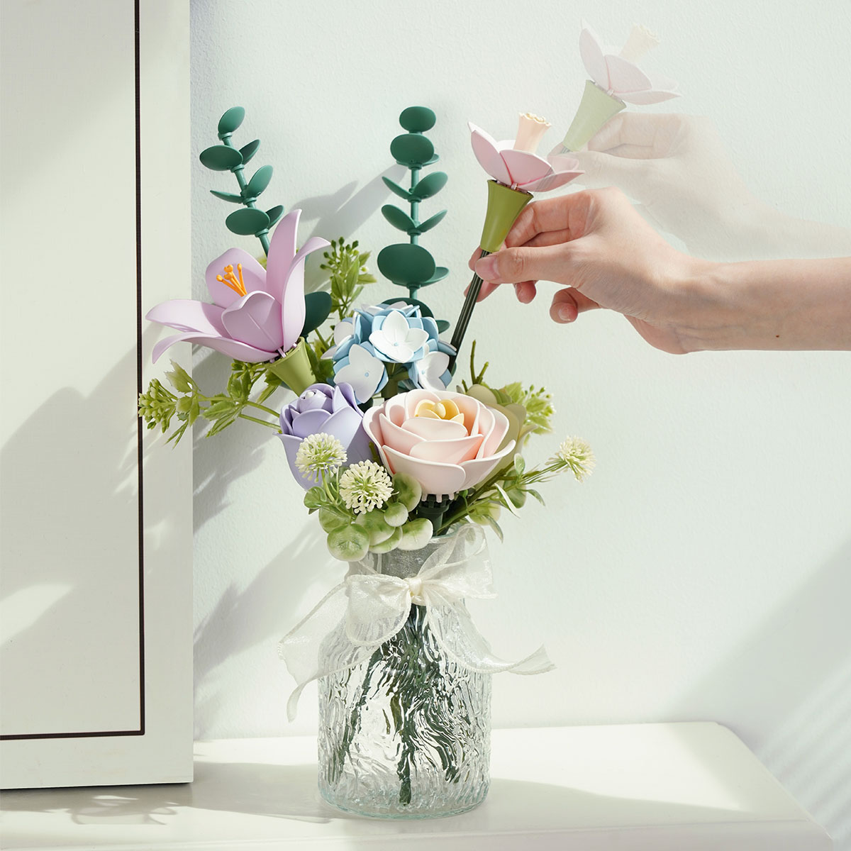 ROKR DIY 3D Puzzle - Spring Time Bouquet AF01J detail view