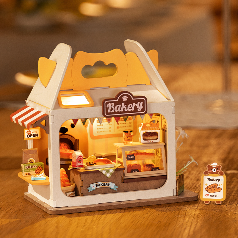 Rolife Food Box Shops - Miniature House Kits - Rolife