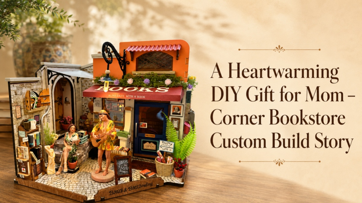 A Heartwarming DIY Gift for Mom – Corner Bookstore Custom Build Story