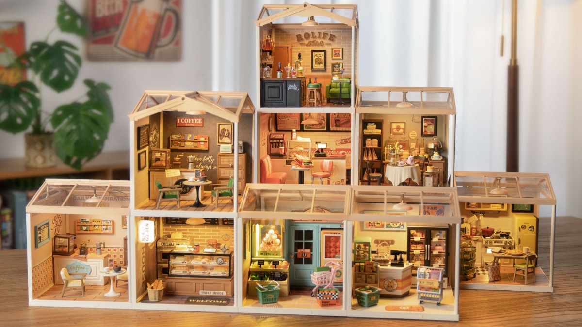 Best No-Glue and Low-Mess Miniature House Kits for Beginners