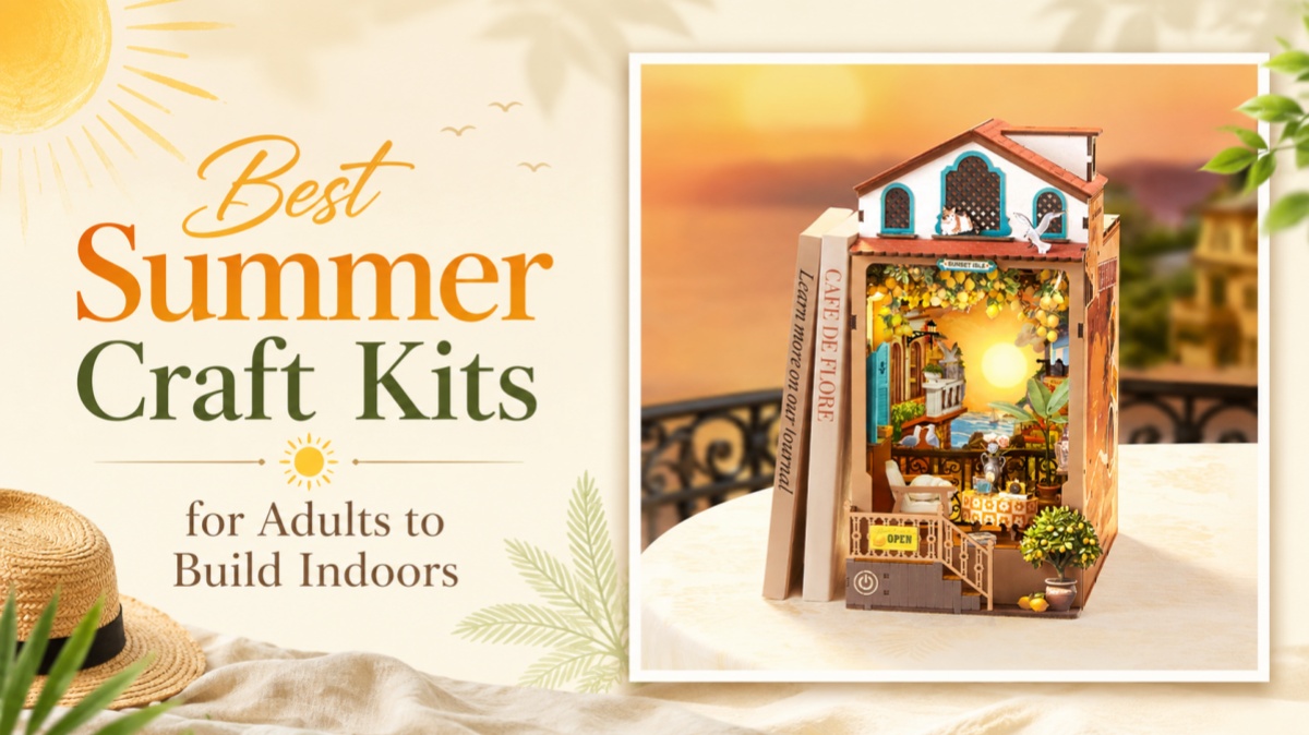 Best Summer Craft Kits for Adults to Build Indoors