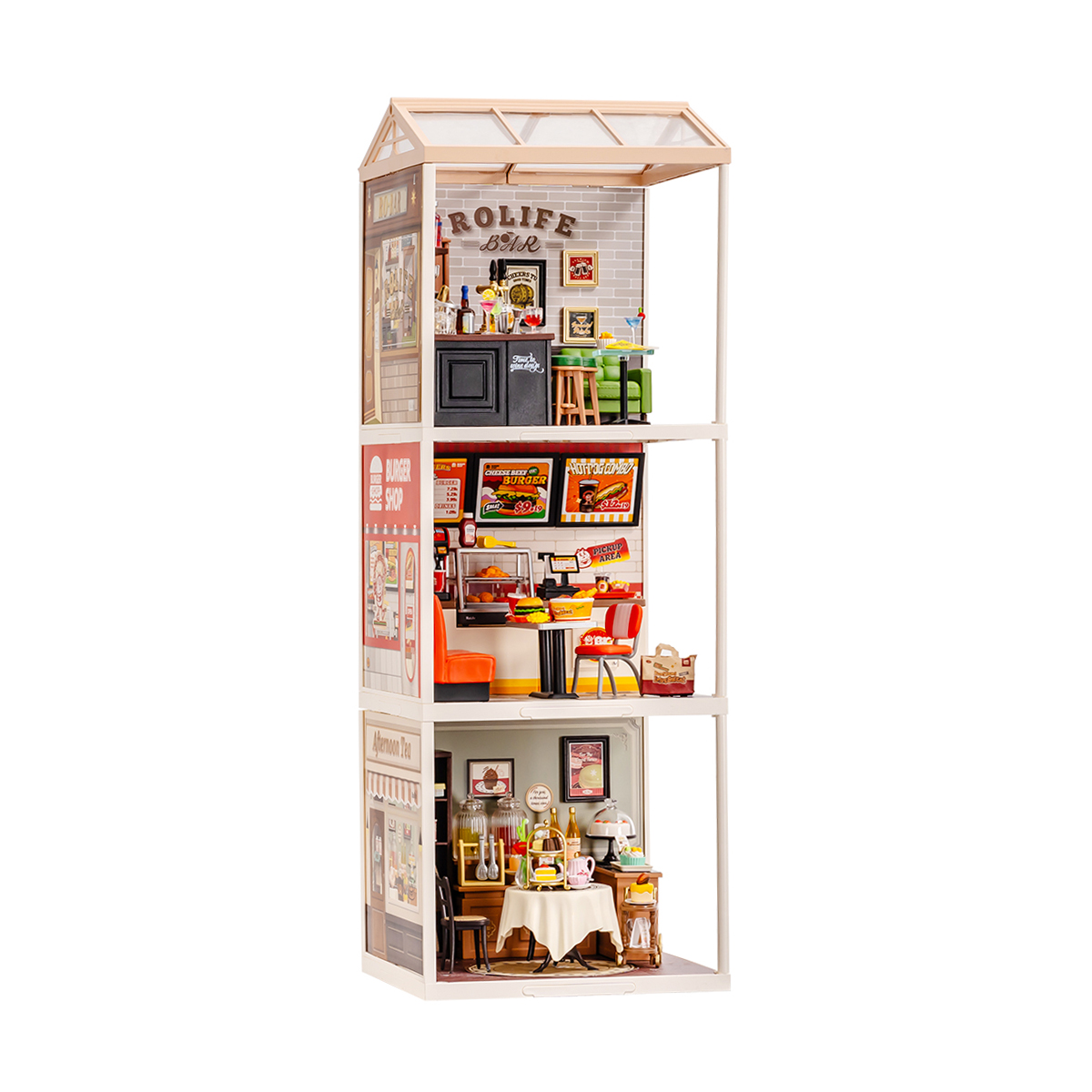 Rolife Super Creator Series - Forme en I 3 en 1