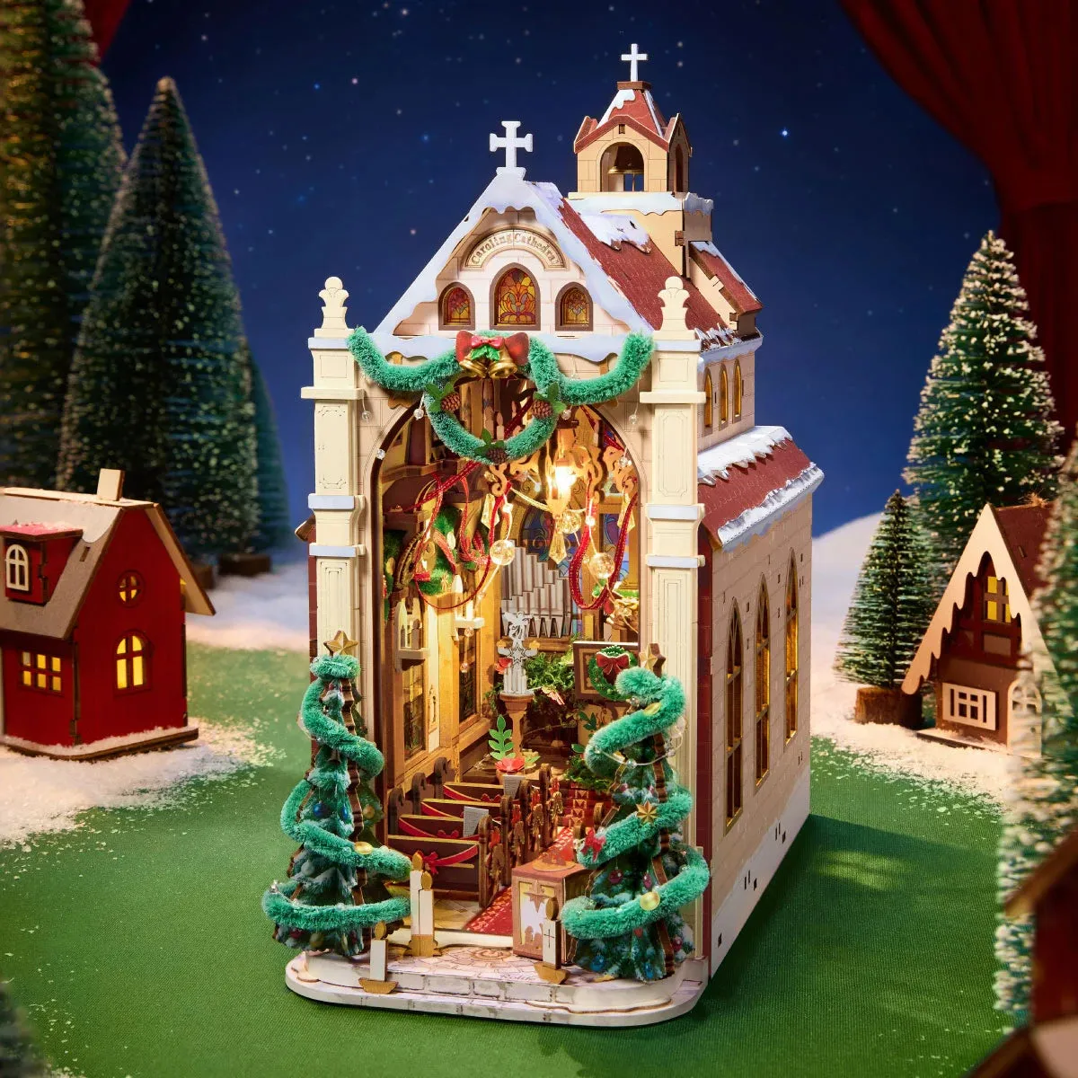 Pre-order New Rolife DIY Book Nook Kit - Caroling Cathedral TGB26 1.358.362 VND