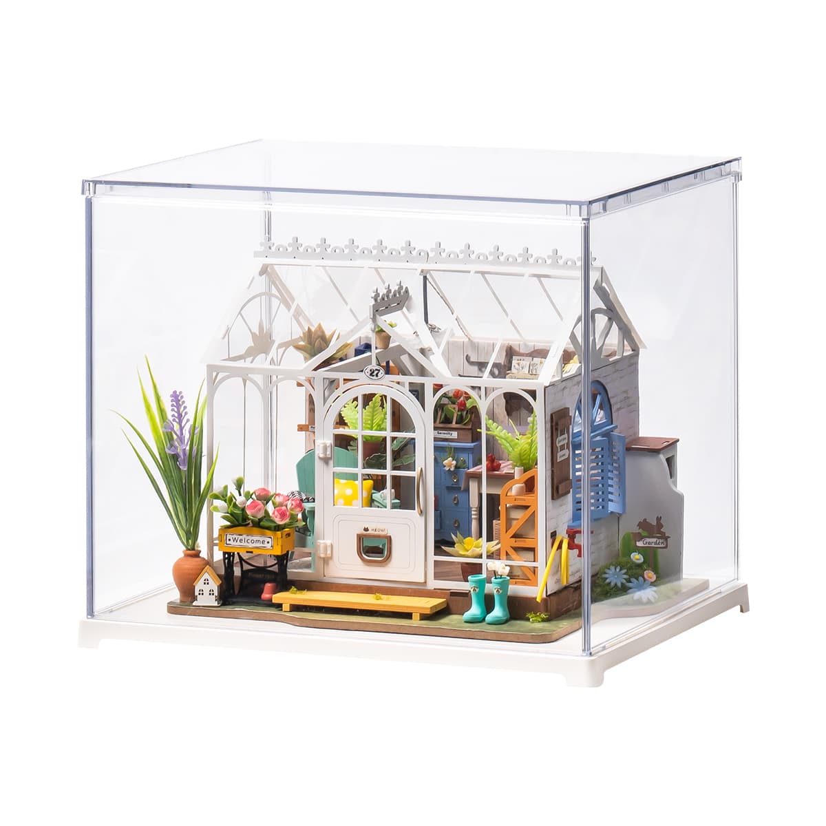 Rolife Dreamy Garden House DG163 avec boîte d'affichage DF03L image de galerie 2