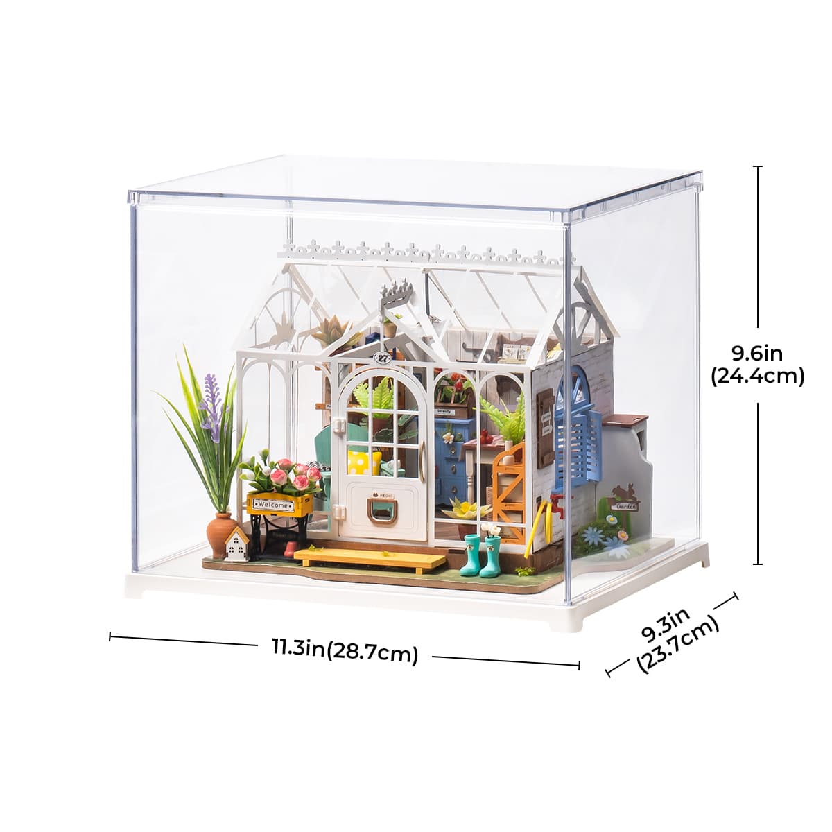 Rolife Dreamy Garden House DG163 avec boîte d'affichage DF03L image de galerie 4