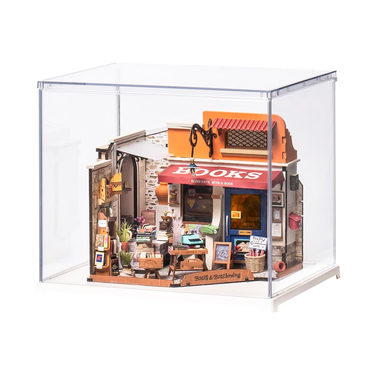 Rolife Hoek Boekwinkel DG164 met Display Box DF03L galerij afbeelding 2