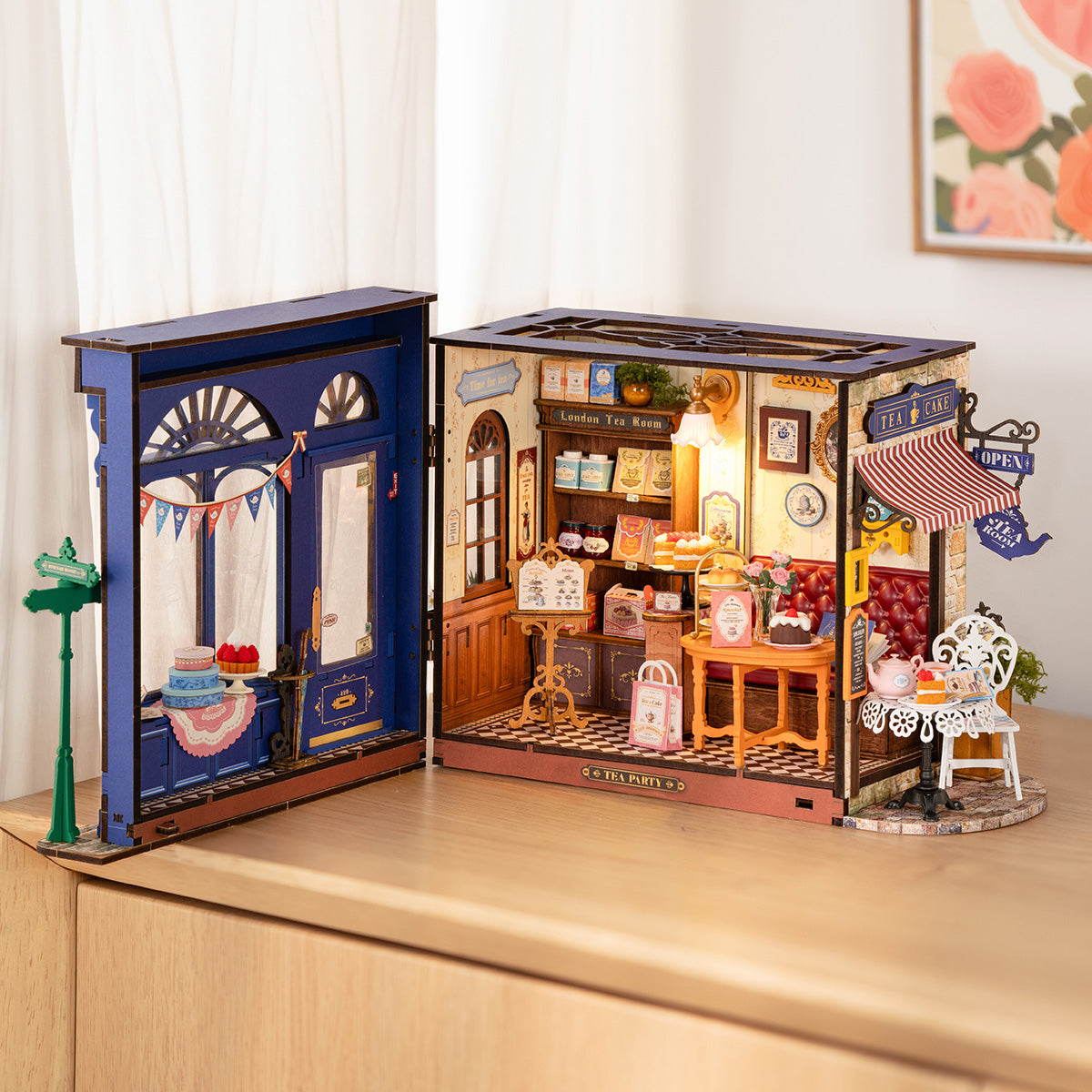 Rolife DIY Miniature House - Salle de thé de loisirs DG171 image de galerie 4