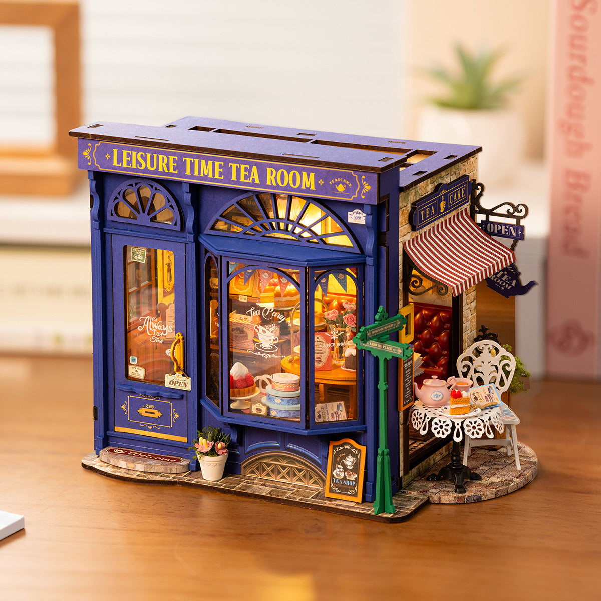 Rolife DIY Miniature House - Salle de thé de loisirs DG171 image de galerie 5