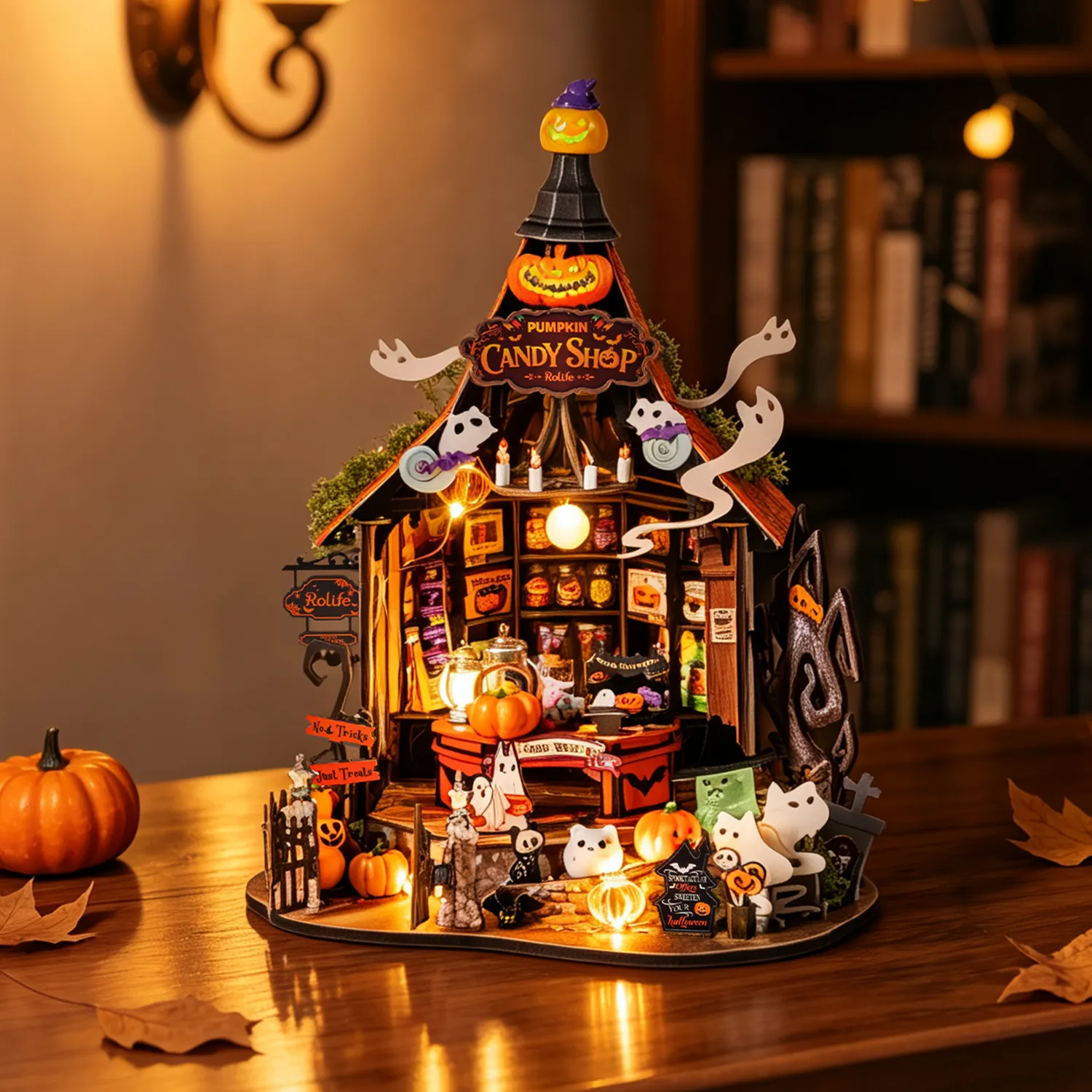 Pre-order New Rolife DIY Miniature House - Haunted Candy House DG186 1.423.059 VND