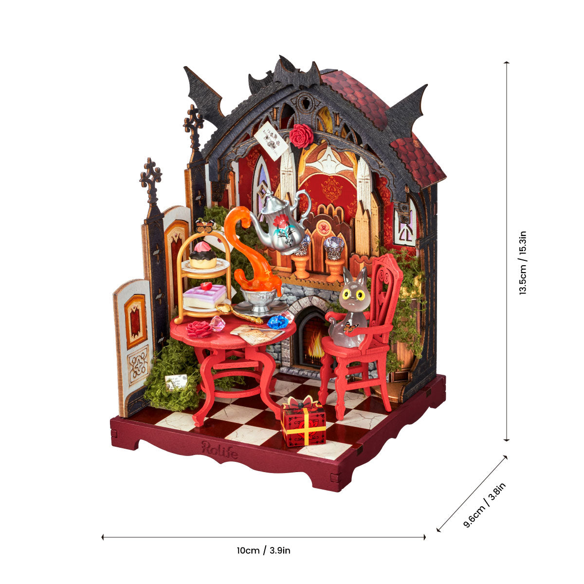 Rolife Rosa Salon DIY Miniature House DS055 – Rolife
