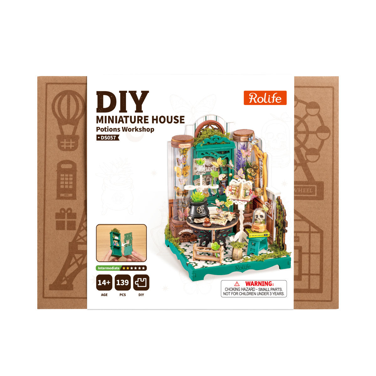 Rolife Potions Workshop DIY Miniature House DS057 – Rolife