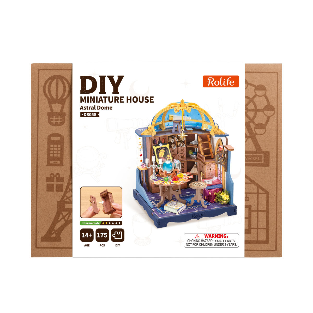 Rolife Astral Dome DIY Miniature House DS058 – Rolife